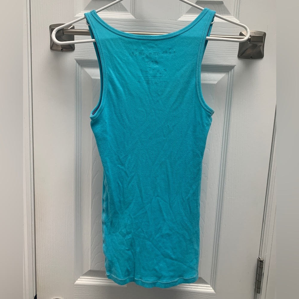 💙 Aéropostale blue racer back tank top - Picture 4 of 4